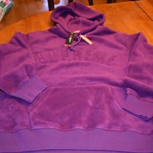 Supreme Polartec Hoodie Fw18